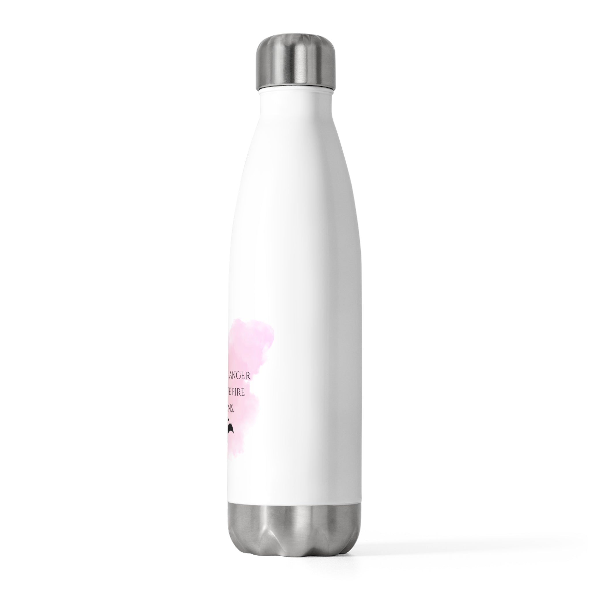 Insulated Bottle — “I Don't Have Anger Issues, I Have Fire Solutions” Dragon Water Bottle