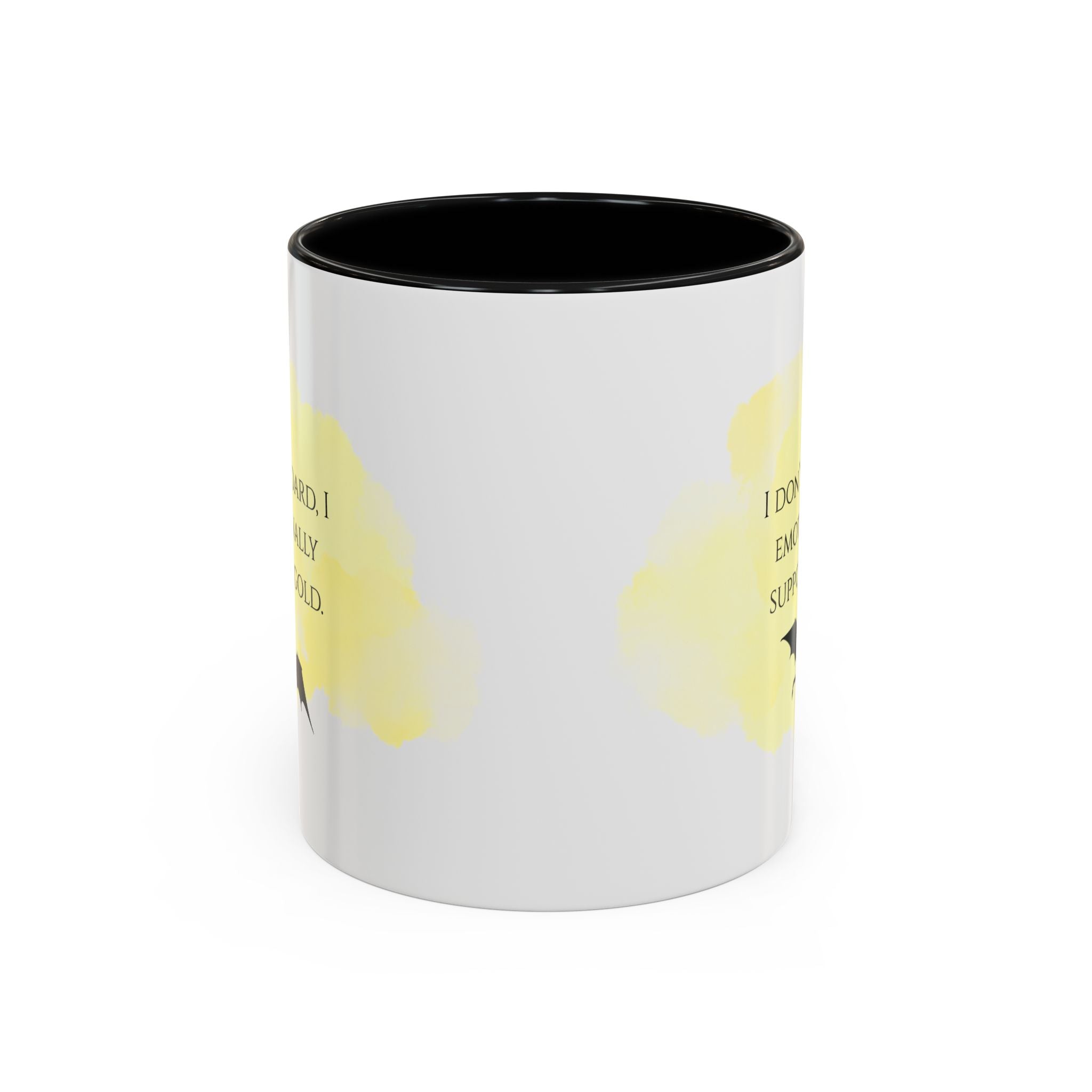 Coffee Mug — "I Don’t Hoard. I Emotionally Support Gold." Dragon Treasure Funny Gift