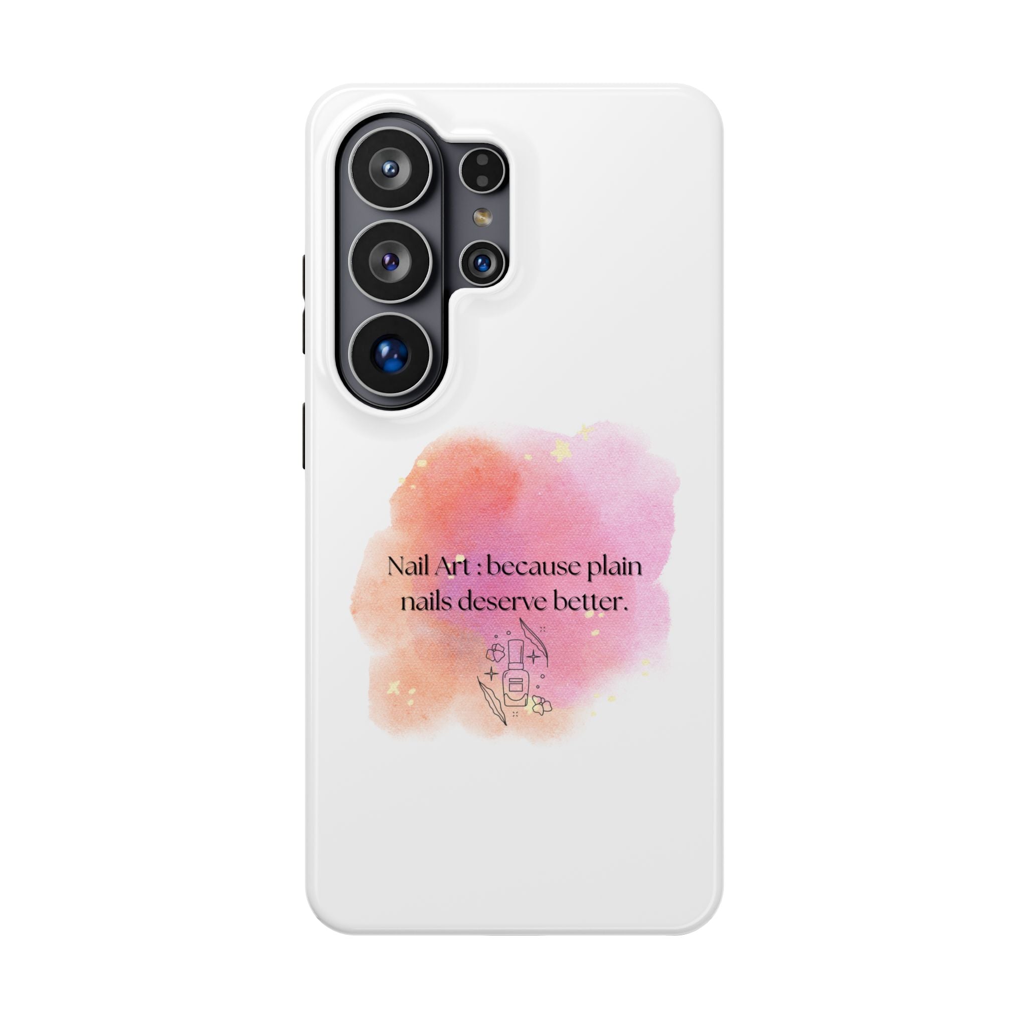 Phone Case — "Nail Art: Because Plain Nails Deserve Better" Magnetic Impact-Resistant Case