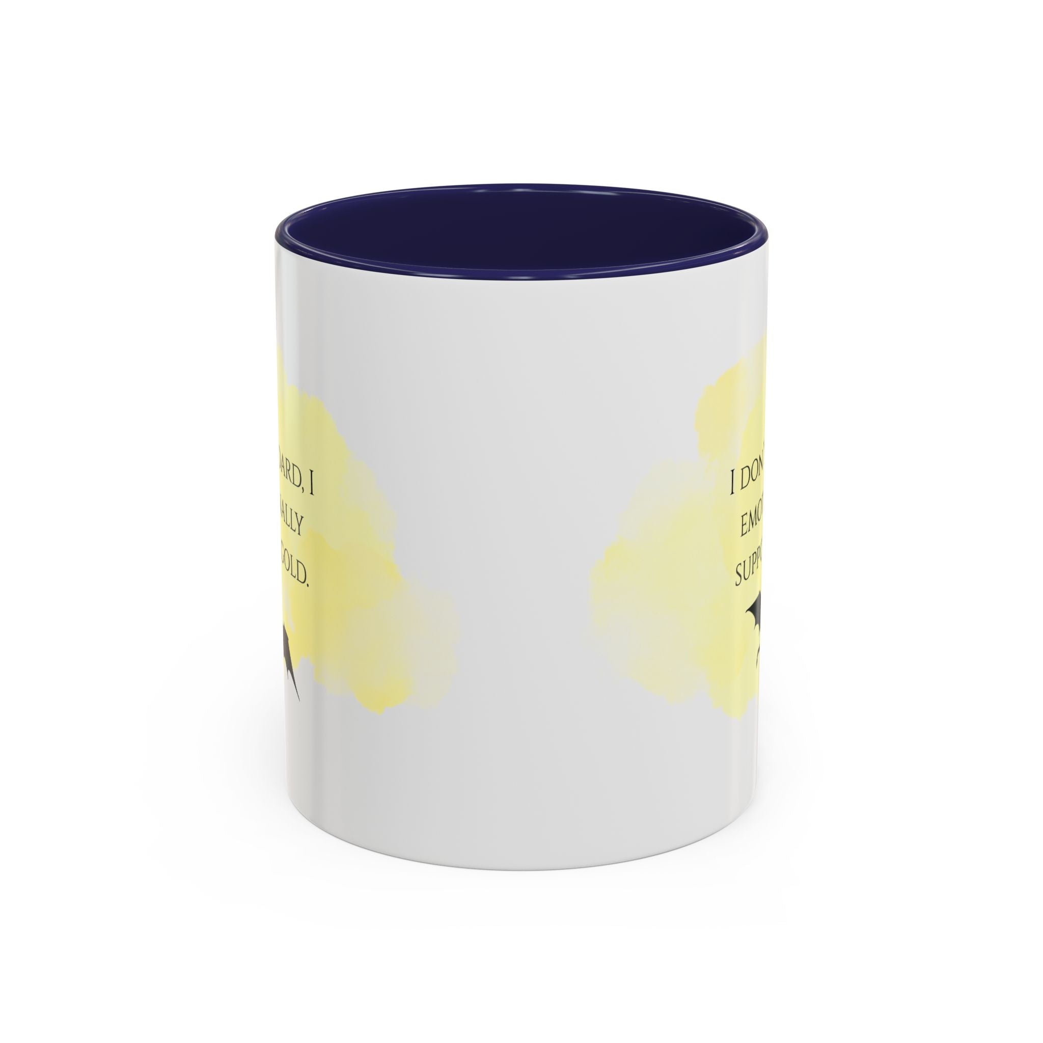 Coffee Mug — "I Don’t Hoard. I Emotionally Support Gold." Dragon Treasure Funny Gift