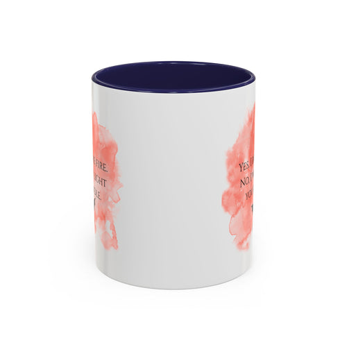 Coffee Mug — 'Yes, I Breathe Fire. No, I Won't Light Your Candle' Dragon Accent Mug