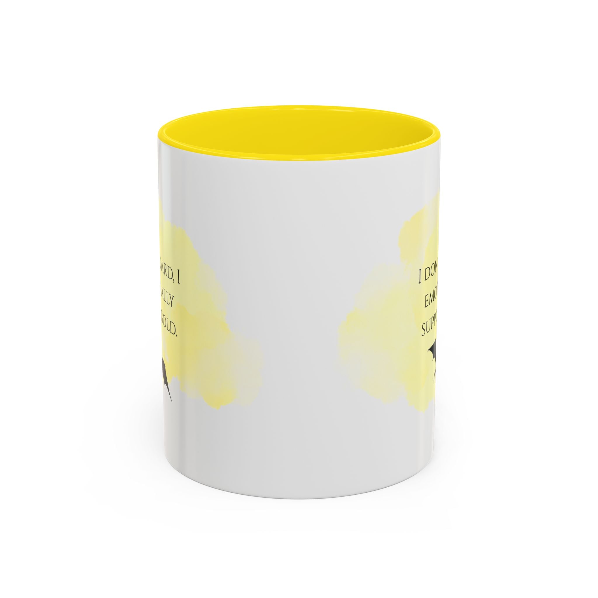 Coffee Mug — "I Don’t Hoard. I Emotionally Support Gold." Dragon Treasure Funny Gift