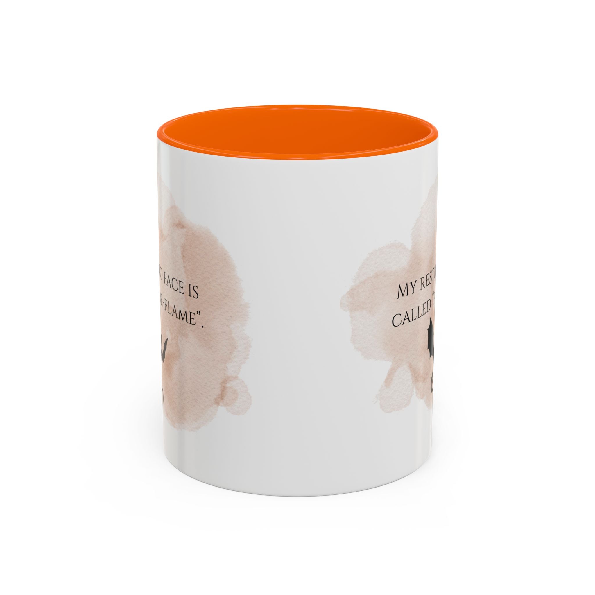 Pre-Flame Dragon Coffee Mug — Funny Resting Face Gift (11/15oz)