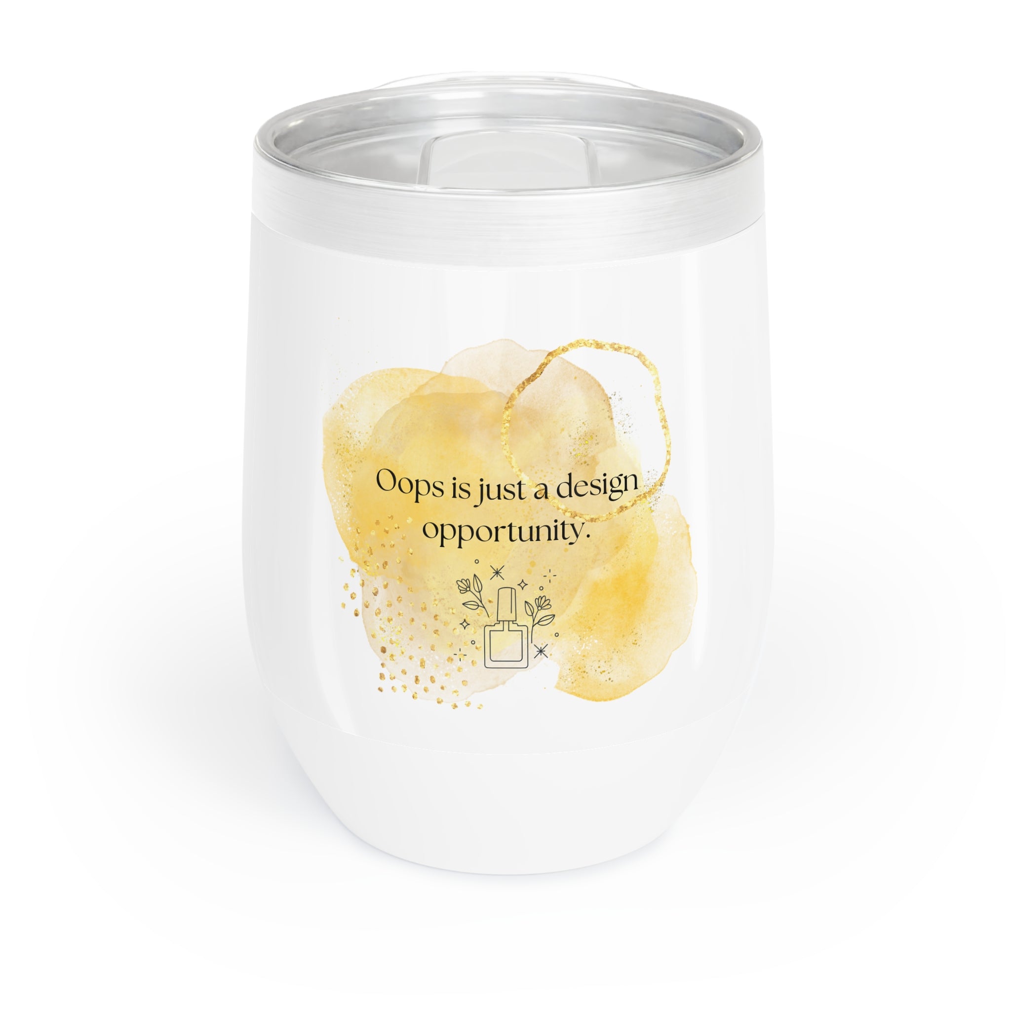 Chill Wine Tumbler - Funny Nail Art Quotes