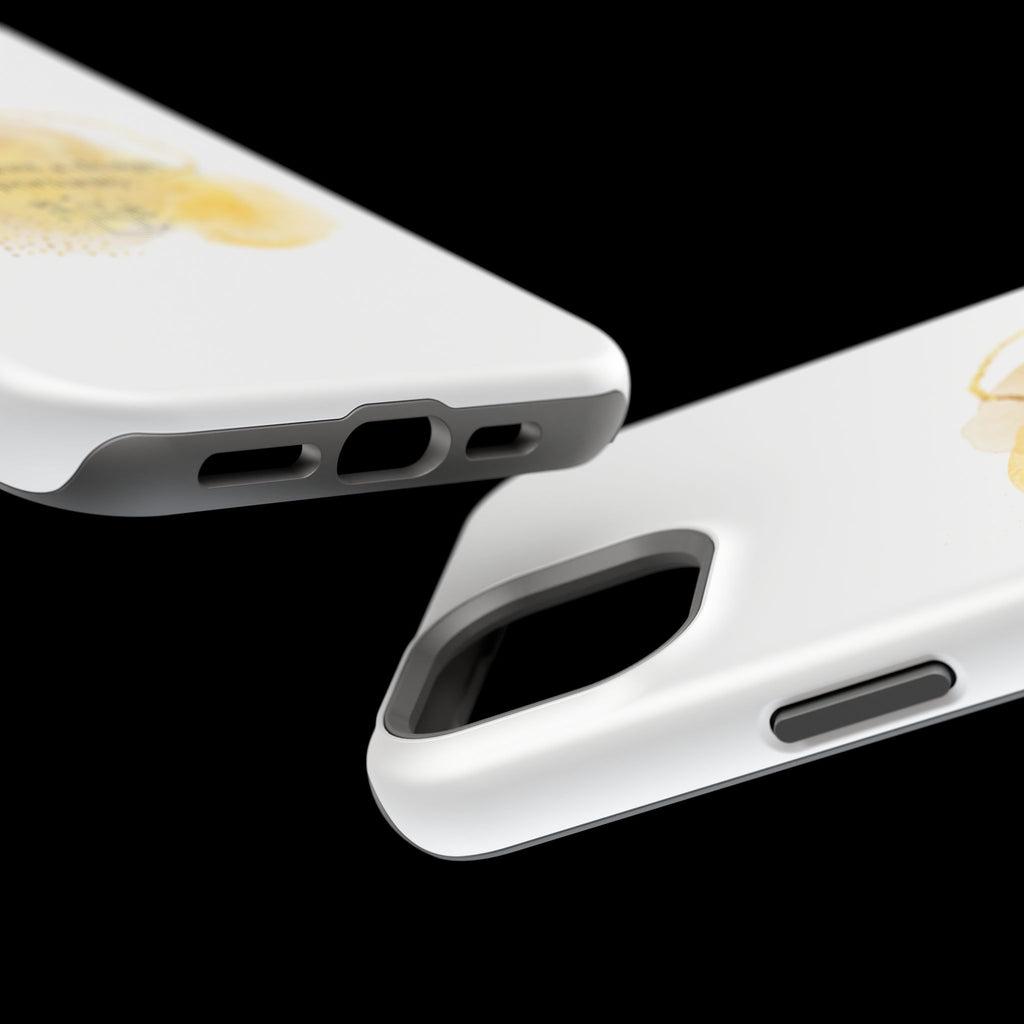 Magnetic Impact-Resistant Phone Case — “Oops is just a design opportunity.” Watercolor Accent