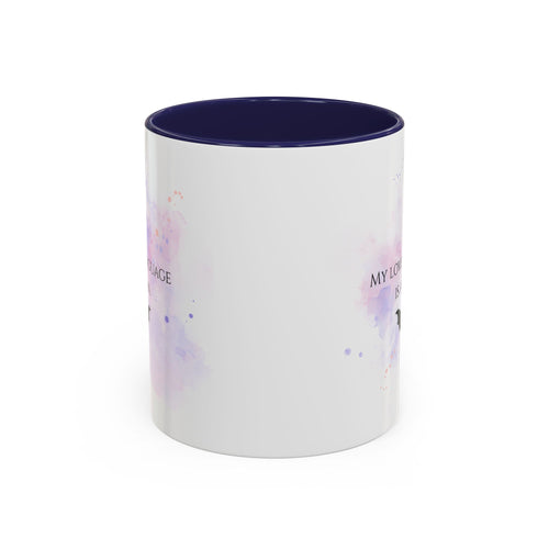 Coffee Mug — “My Love Language Is Arson” Dragon Accent Mug