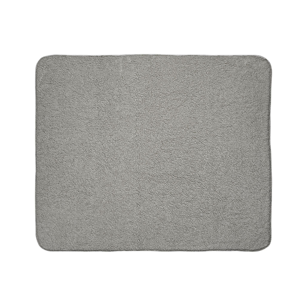 Sherpa Blanket - "Trust the process. And the acetone" Vintage Floral Throw