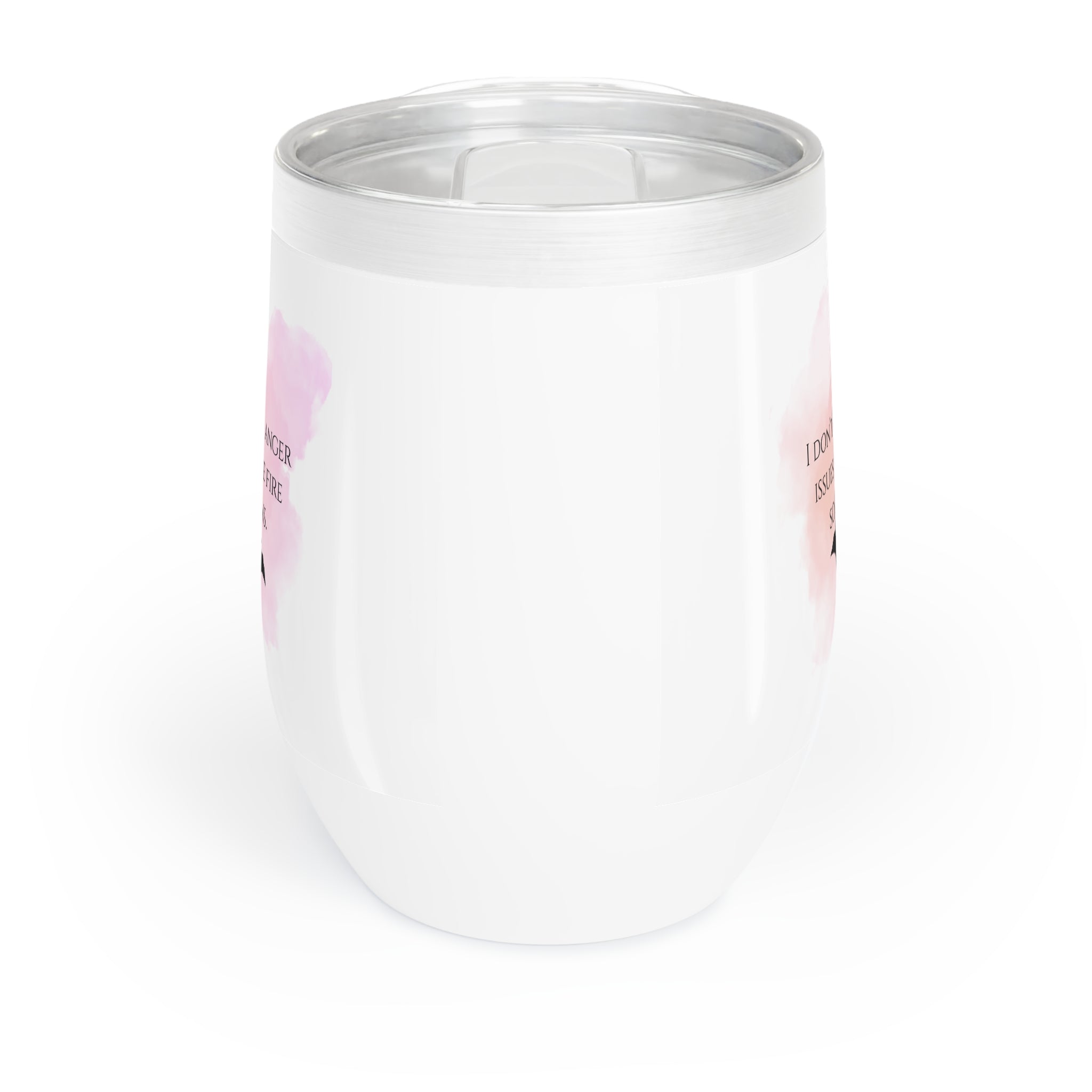 Chill Wine Tumbler - Funny Dragon Quote