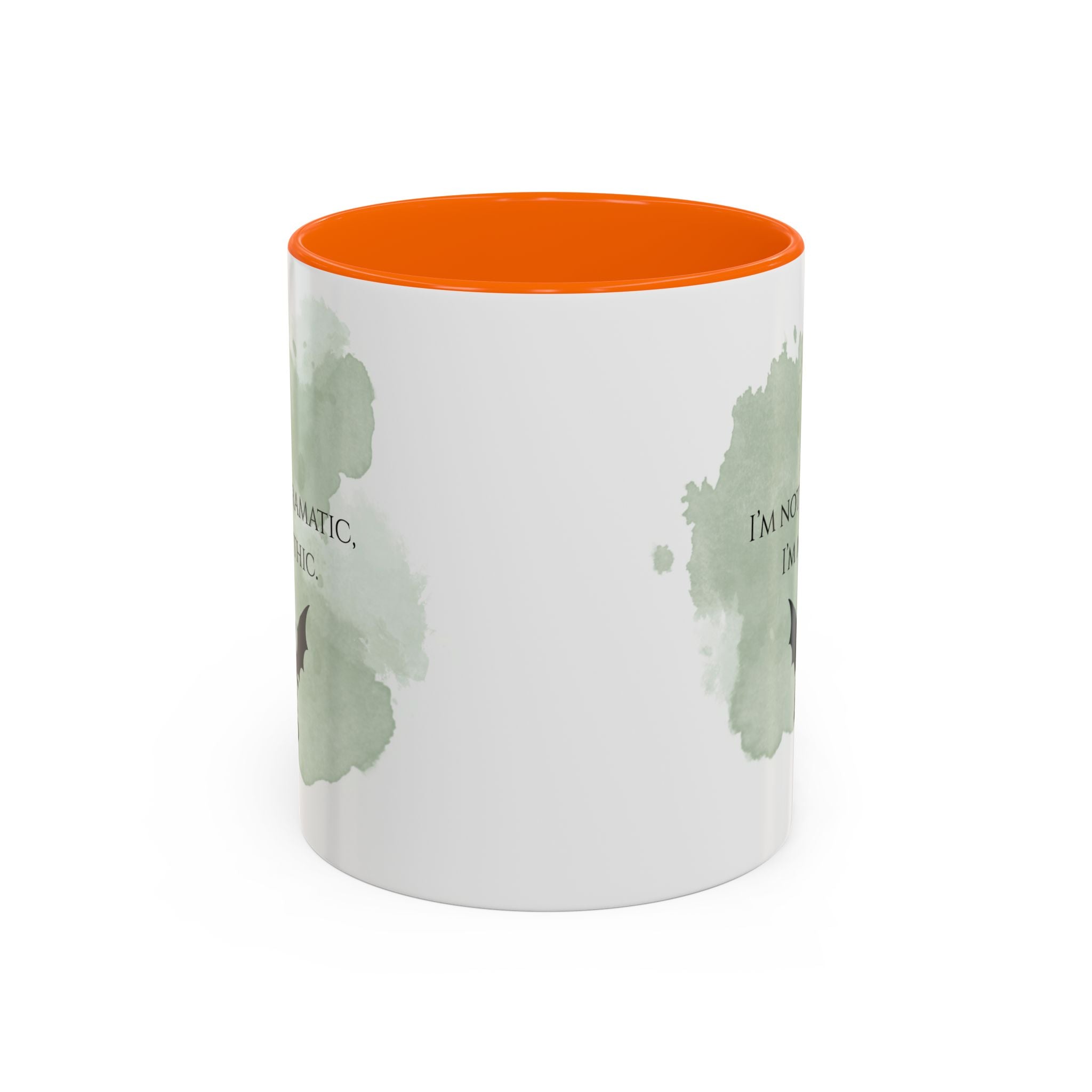 Mythic Dragon Coffee Mug — “I’m Not Dramatic, I’m Mythic” Accent Ceramic Mug