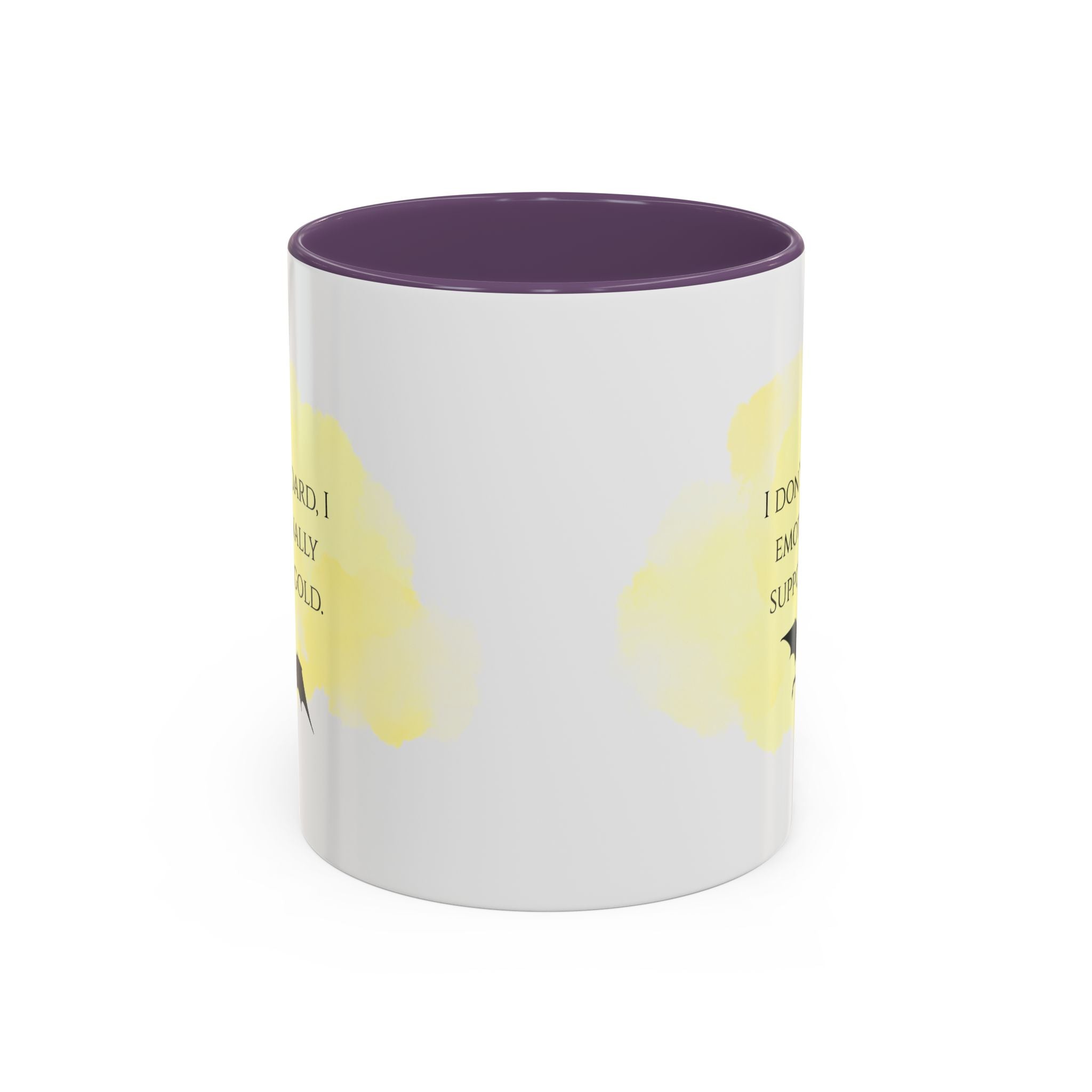 Coffee Mug — "I Don’t Hoard. I Emotionally Support Gold." Dragon Treasure Funny Gift