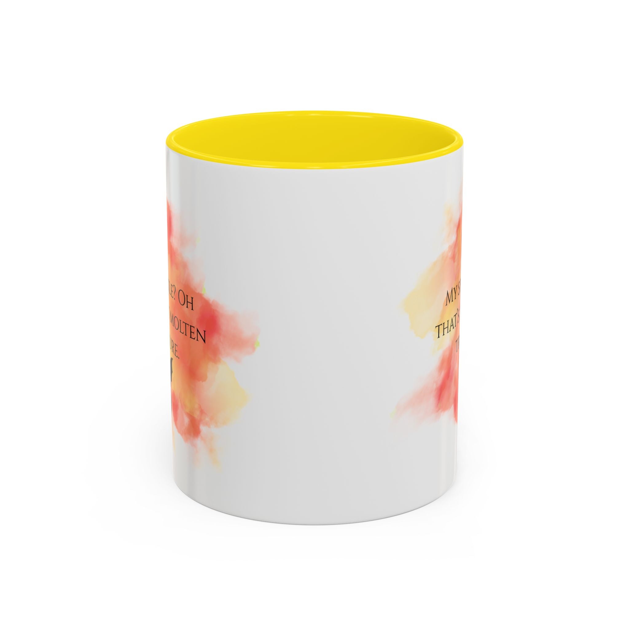 Coffee Mug — "My Sparkle? Oh That’s Just Molten Treasure" Dragon Accent Mug (11/15oz)