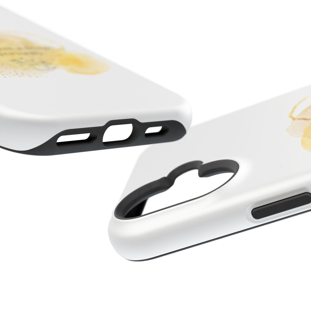 Magnetic Impact-Resistant Phone Case — “Oops is just a design opportunity.” Watercolor Accent