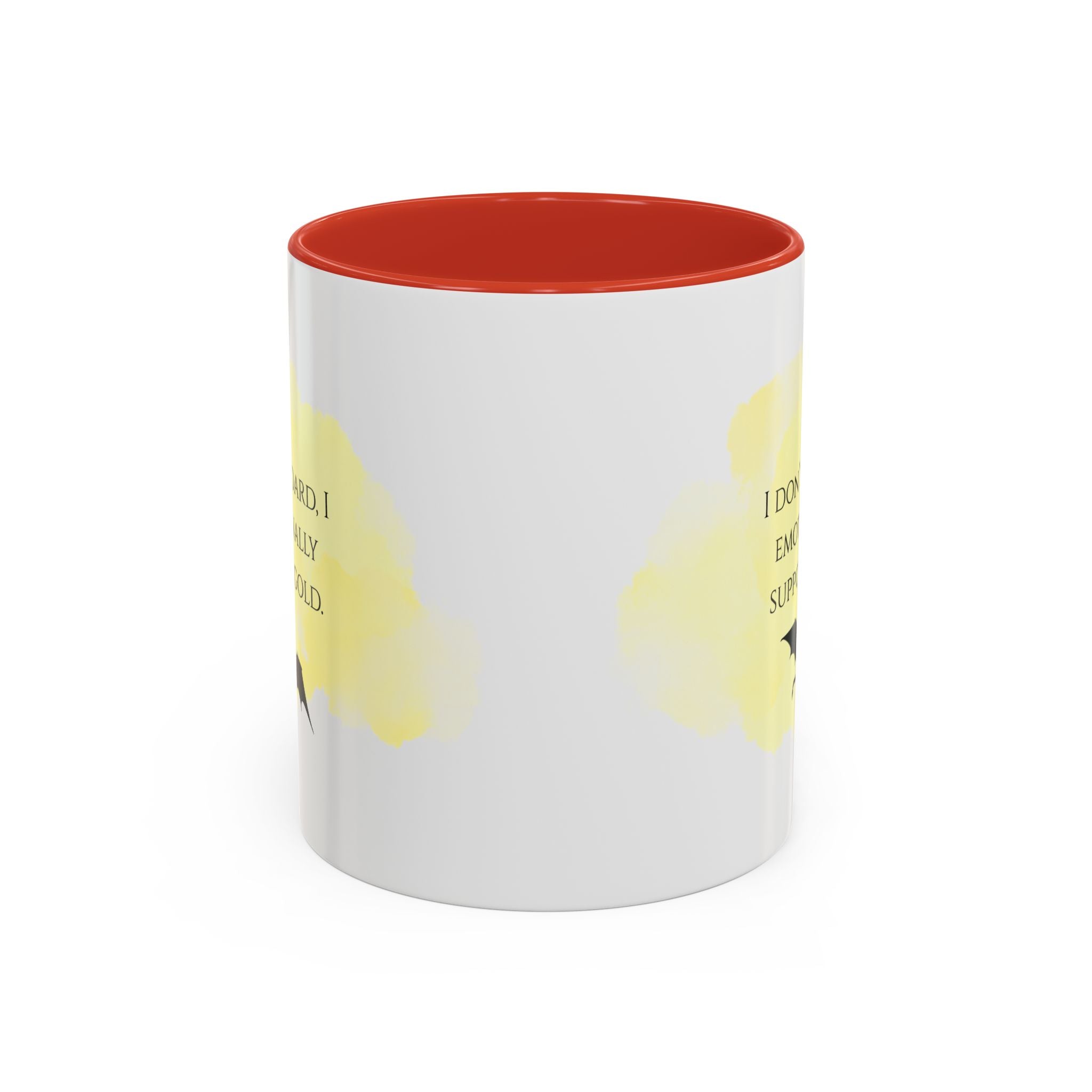 Coffee Mug — "I Don’t Hoard. I Emotionally Support Gold." Dragon Treasure Funny Gift