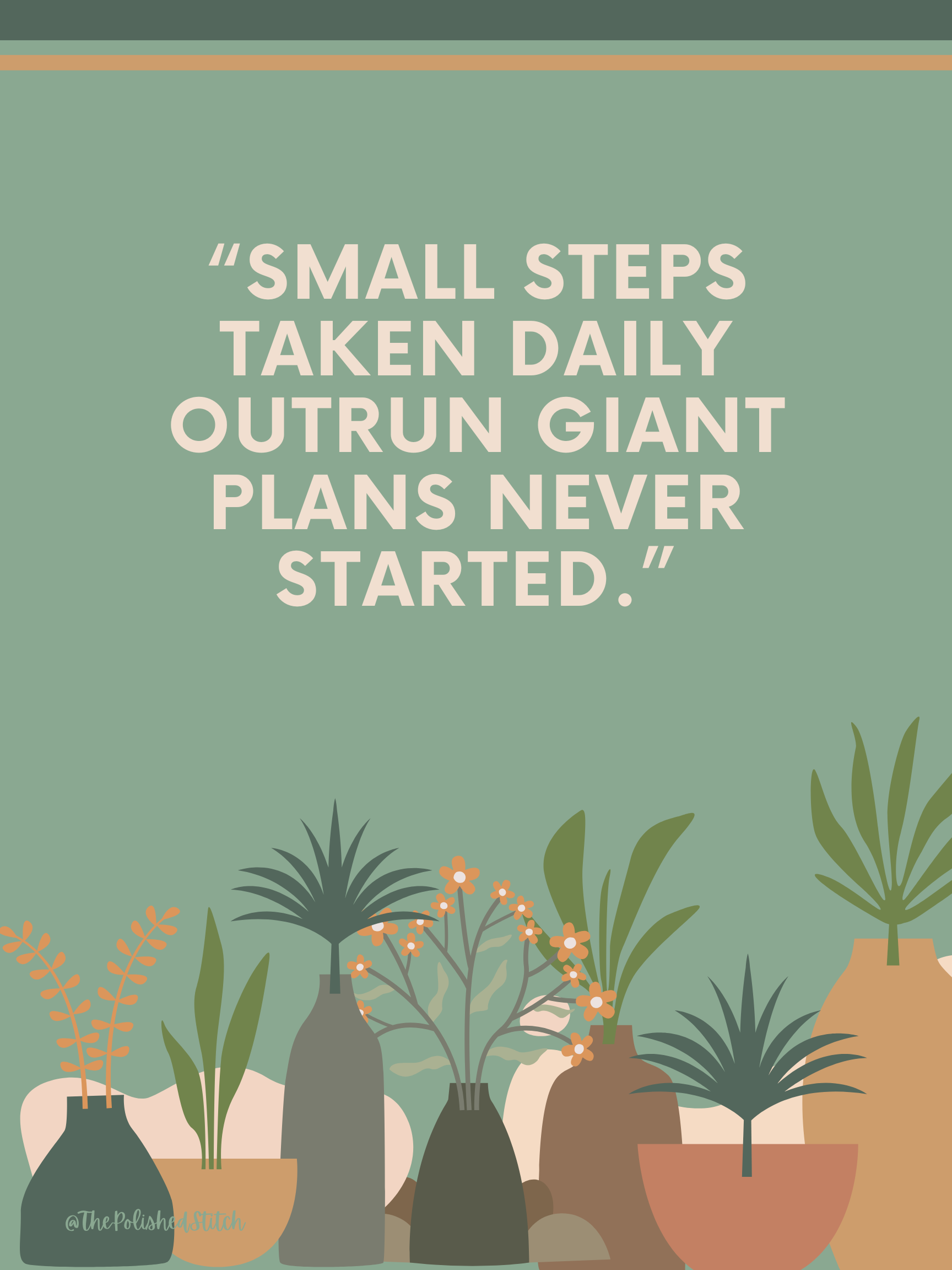 Inspirational Poster - Plants