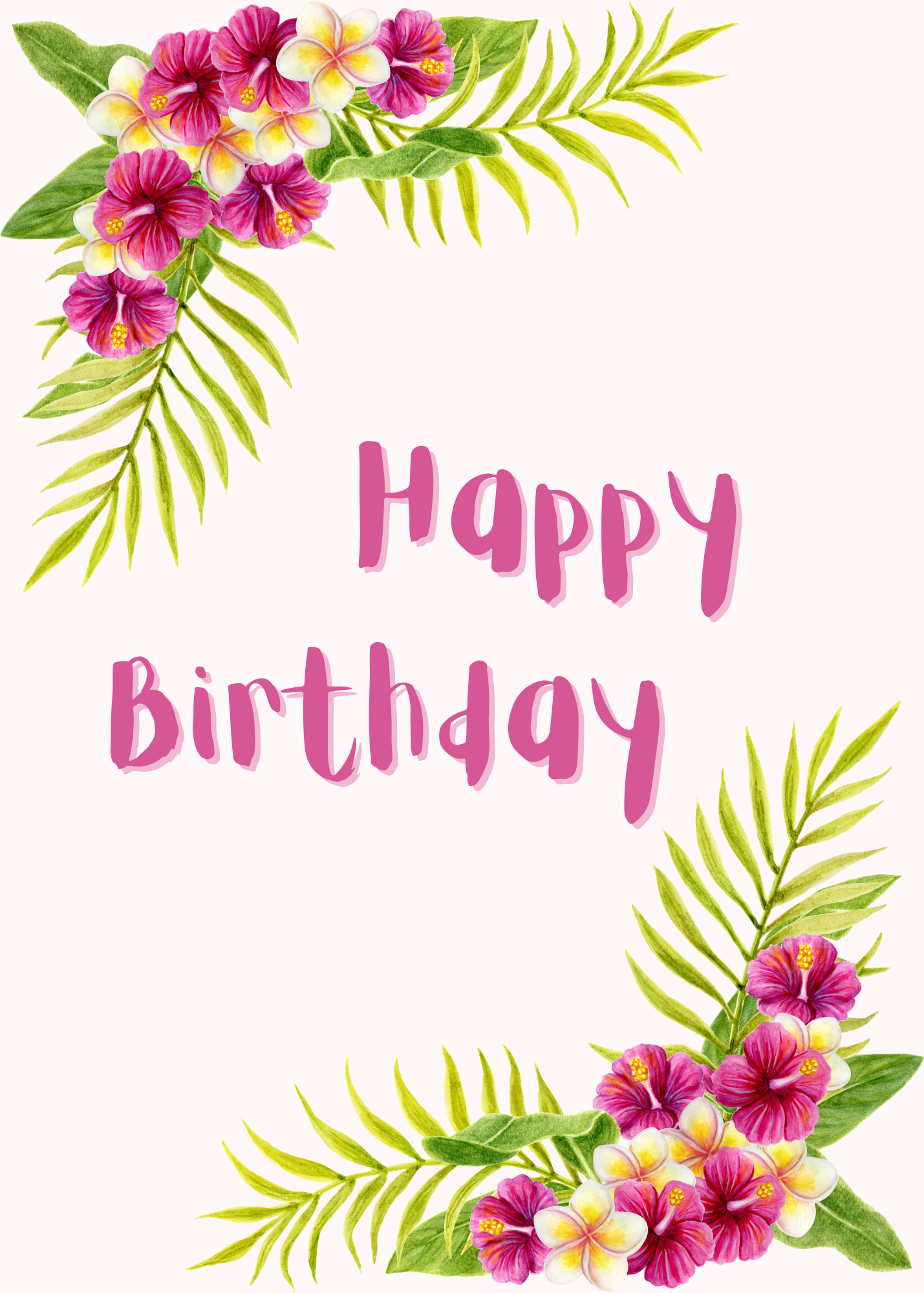 Happy Birthday - Hawaii