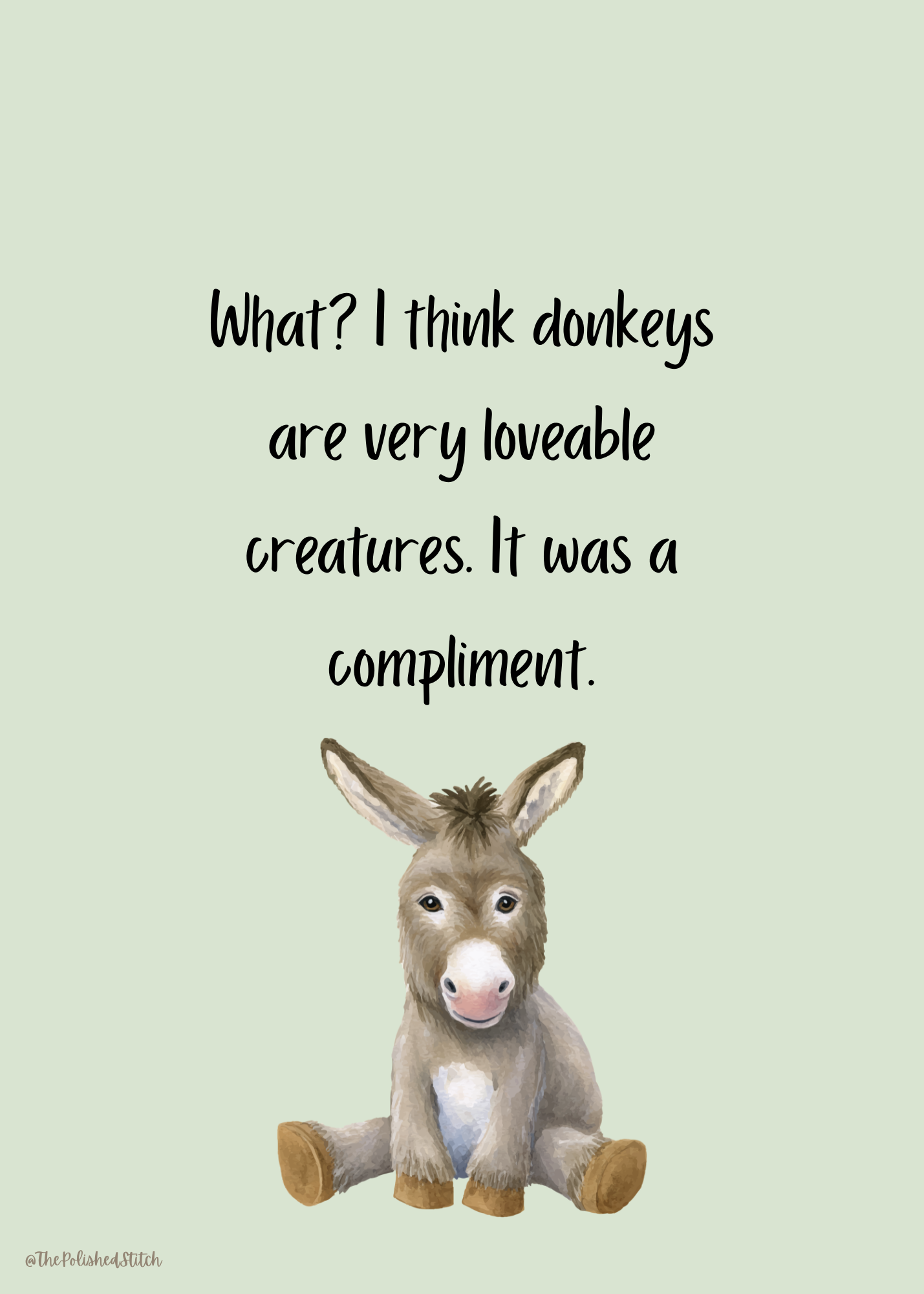 Happy Birthday - Donkey