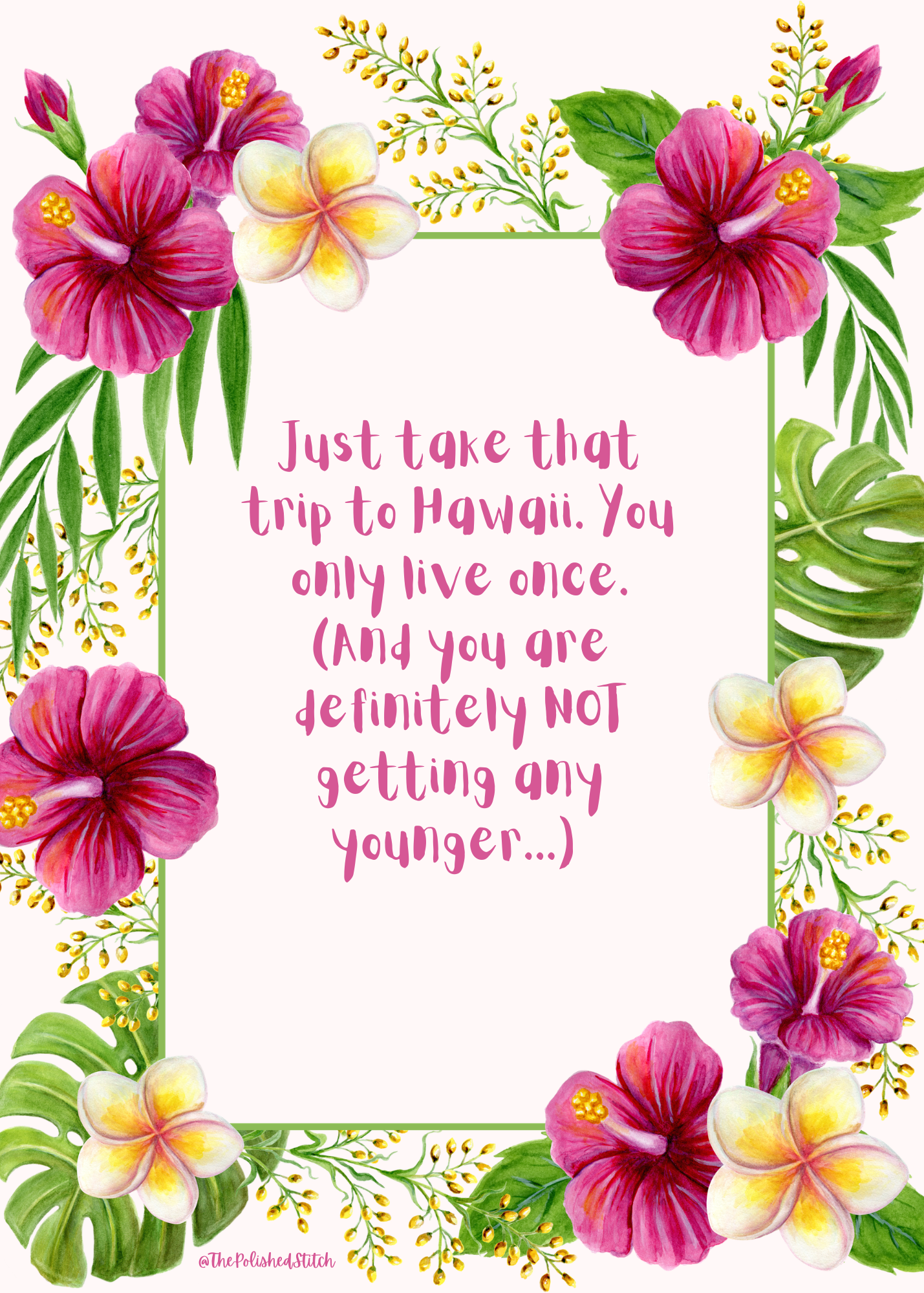 Happy Birthday - Hawaii